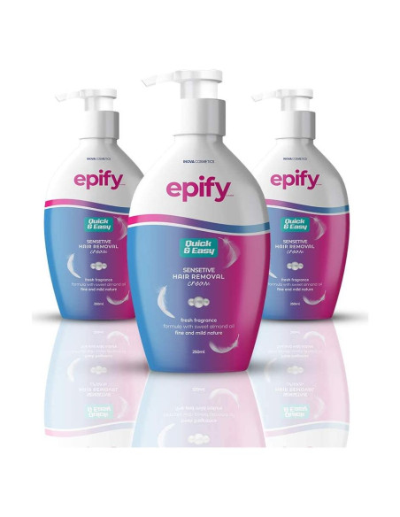 Crema Depilatoria Epify para Piel Sensible - 3 Paquetes Crema Depilatoria Epify para Piel Sensible - 3 Paquetes