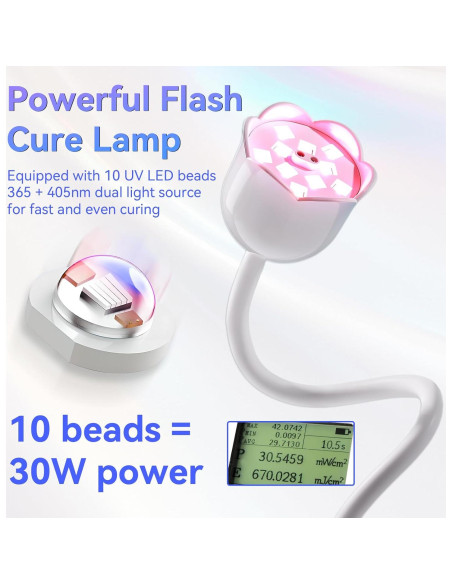 Lámpara UV Makartt 30W Recargable con Sensor Automático Lámpara UV Makartt 30W Recargable con Sensor Automático