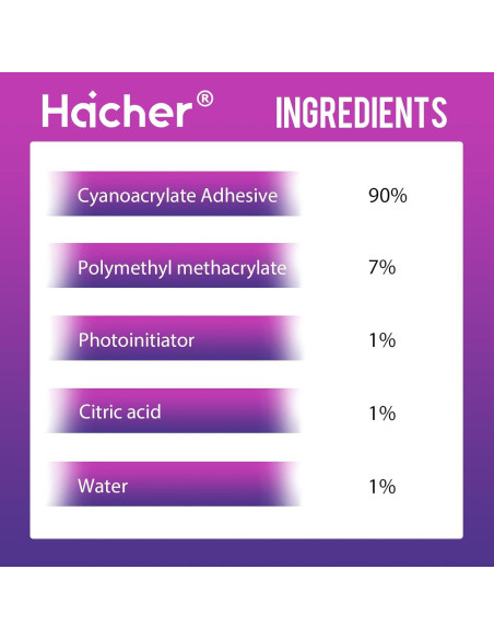 Pegamento UV para Pestañas HAICHER 5ml Secado Rápido Pegamento UV para Pestañas HAICHER 5ml Secado Rápido