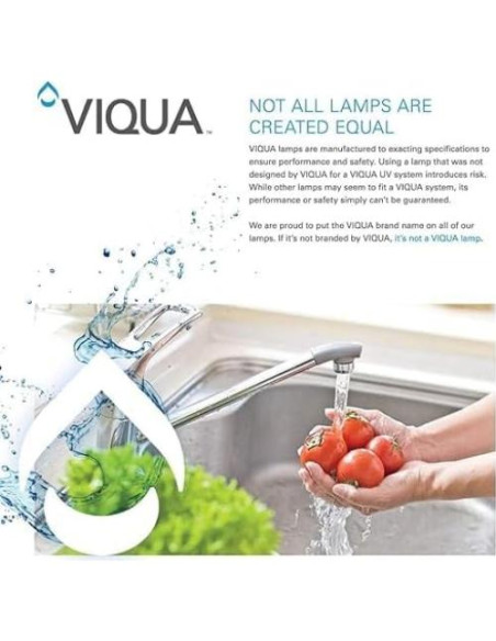 Lámpara UV Viqua S212RL para Sistemas de Agua 21 cm Lámpara UV Viqua S212RL para Sistemas de Agua 21 cm
