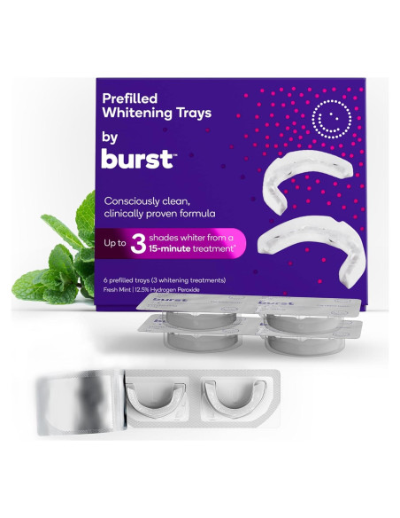 Kit Blanqueamiento Dental Burst 3 Tratamientos 12.5% Peróxido Kit Blanqueamiento Dental Burst 3 Tratamientos 12.5% Peróxido