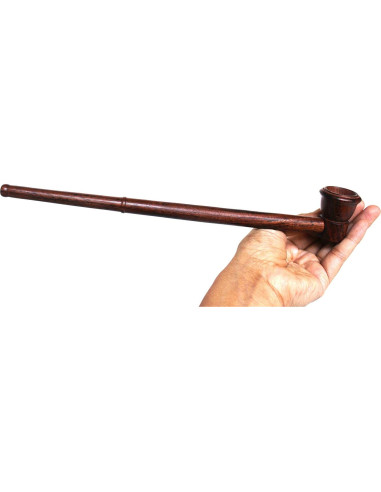 Pipa Hobbit de Madera de Peral 25cm Hecha a Mano