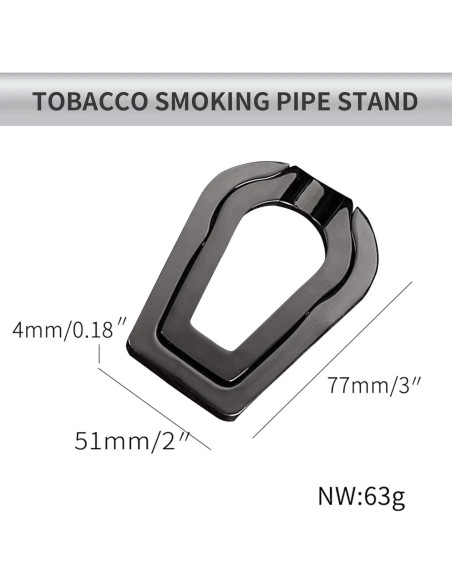 Soporte para Pipa de Tabaco DANHAN Plegable Acero Inoxidable Soporte para Pipa de Tabaco DANHAN Plegable Acero Inoxidable