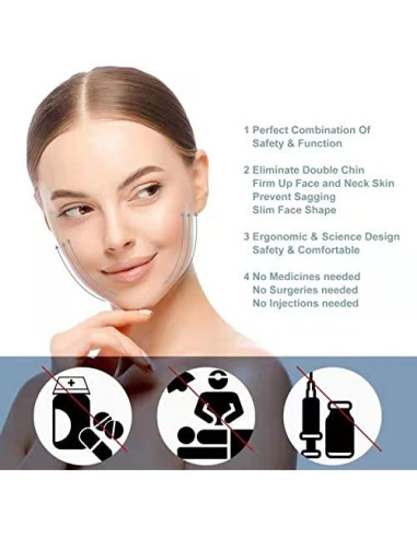 Reductor de Papada Galeboy, Máscara Facial Antienvejecimiento