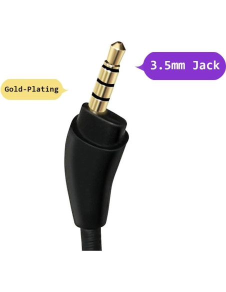 Micrófono de Reemplazo MJKOR para Auriculares HyperX Cloud III Micrófono de Reemplazo MJKOR para Auriculares HyperX Cloud III