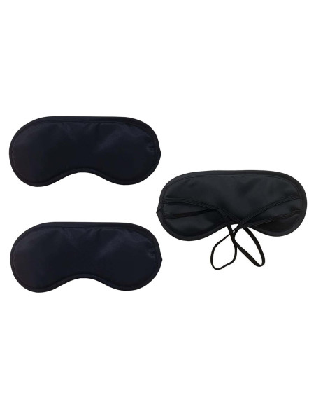 Medsuo 3pcs Máscara de Sueño Suave y Ligera para Dormir Medsuo 3pcs Máscara de Sueño Suave y Ligera para Dormir
