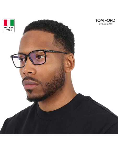 Gafas Rectangulares Tom Ford FT5696-B con Kit de Limpieza Gafas Rectangulares Tom Ford FT5696-B con Kit de Limpieza