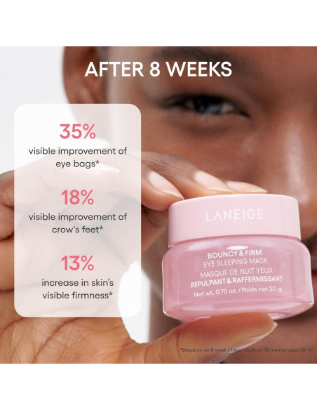 Máscara Iluminadora para Ojos LANEIGE Bouncy & Firm 20g Máscara Iluminadora para Ojos LANEIGE Bouncy & Firm 20g