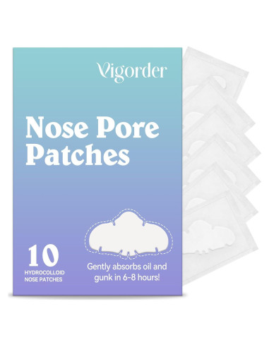 Parche Hidrocoloide para Nariz Vigorder 10 Piezas Antiacné