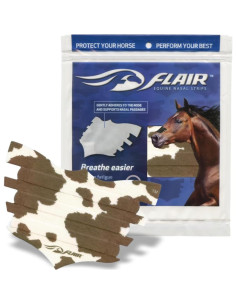 Tiras Nasales FLAIR para Caballos, Paquete de 6, Salud Respiratoria 2