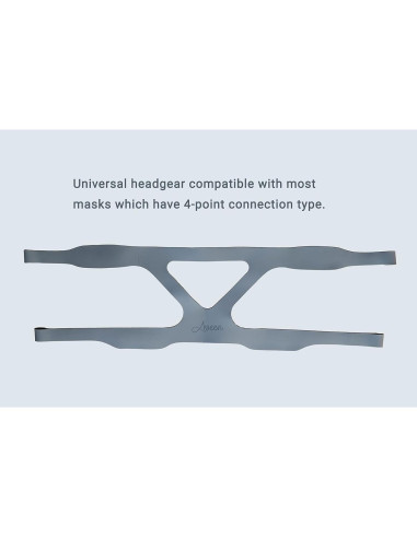 Arnés de máscara CPAP SQT 58485 cómodo y suave
