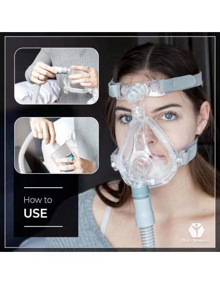 Manguera CPAP Universal Mars Wellness 19mm 183cm Manguera CPAP Universal Mars Wellness 19mm 183cm