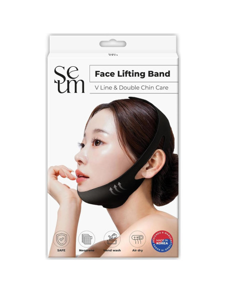 Correa Elevadora Facial K-Beauty SEUM - Reductor Doble Papada Correa Elevadora Facial K-Beauty SEUM - Reductor Doble Papada