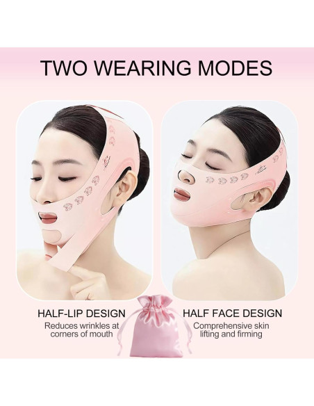 Correa Levantadora Facial JIAXIN para Doble Barbilla Correa Levantadora Facial JIAXIN para Doble Barbilla