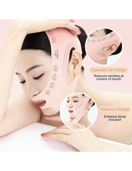Correa Levantadora Facial JIAXIN para Doble Barbilla Correa Levantadora Facial JIAXIN para Doble Barbilla