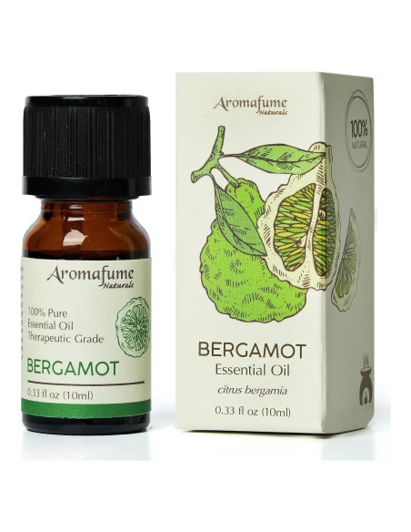 Aceite Esencial de Bergamota Aromafume 10ml - 100% Natural Aceite Esencial de Bergamota Aromafume 10ml - 100% Natural