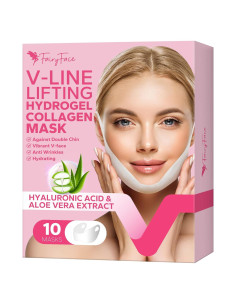 Máscara V Line FairyFace 10 unidades colágeno y aloe vera