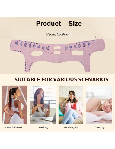 Correa Ajustable MASIKA para Barbilla - Modelador Facial V-Line