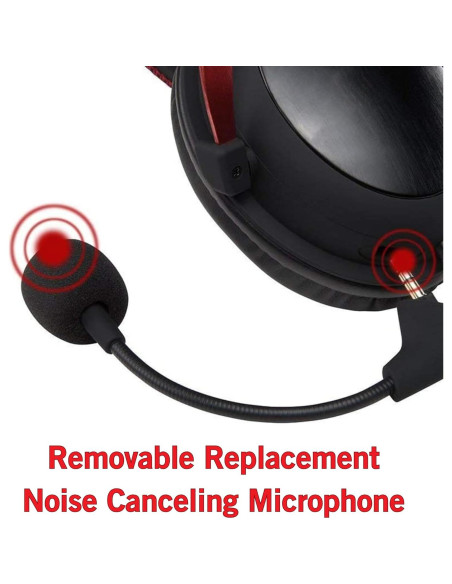 Micrófono de Reemplazo HyperX Cloud - Cancelación de Ruido Micrófono de Reemplazo HyperX Cloud - Cancelación de Ruido