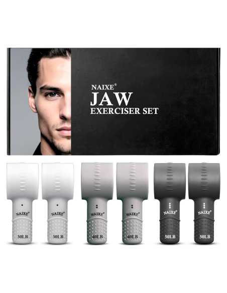 Modelador de Mandíbula Naixe - Ejercitador Facial 3 Niveles Modelador de Mandíbula Naixe - Ejercitador Facial 3 Niveles