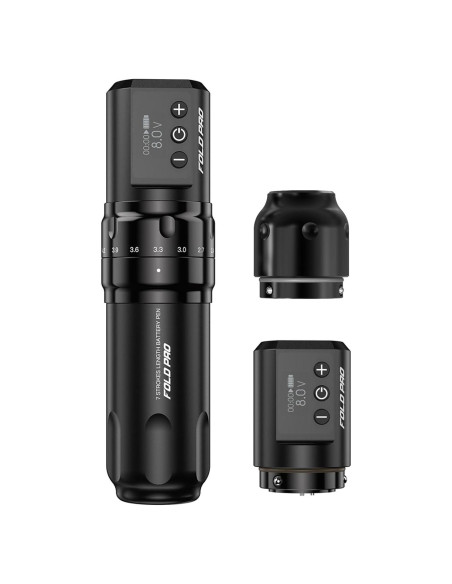 Máquina de Tatuaje Mast Fold Pro Inalámbrica con 2 Baterías Máquina de Tatuaje Mast Fold Pro Inalámbrica con 2 Baterías