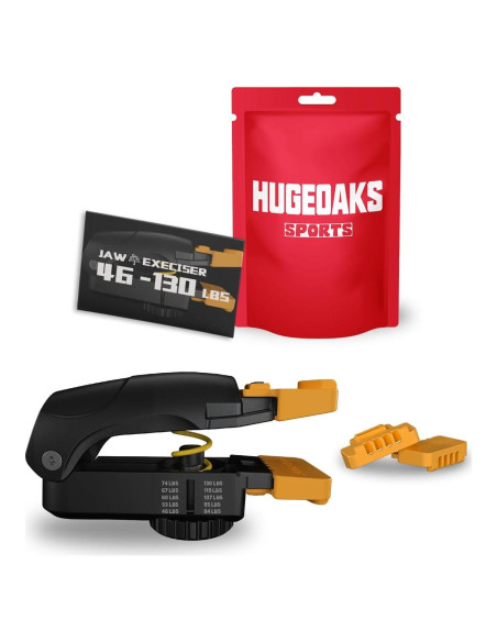 Ejercitador de Mandíbula HUGEOAKS JE-PRO Resistencia 20-59 kg Ejercitador de Mandíbula HUGEOAKS JE-PRO Resistencia 20-59 kg