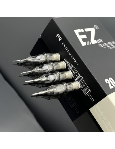 Kit de Tatuaje EZ P2S Inalámbrico con 20 Agujas y 8 Tintas