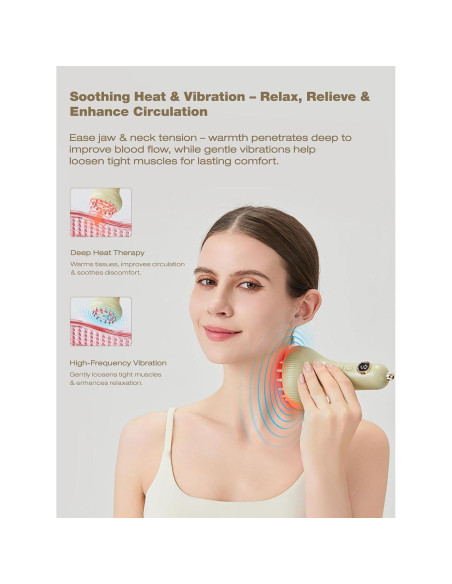Masajeador Kinbana G09 para Mandíbula y Cuello Calentado Masajeador Kinbana G09 para Mandíbula y Cuello Calentado