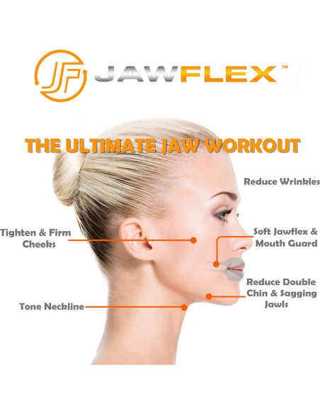 Ejercitador de Mandíbula JawFlex para Tonificar Facial - Azul Ejercitador de Mandíbula JawFlex para Tonificar Facial - Azul