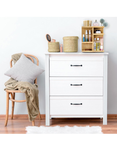 Organizador de Maquillaje Sorbus 360 Bambú Carrousel