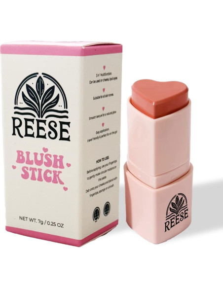 Barra de Rubor Multifuncional Reese - Durazno Dulce 3 en 1 Barra de Rubor Multifuncional Reese - Durazno Dulce 3 en 1