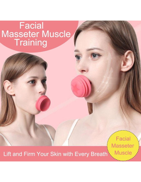 Ejercitador Facial Ourgle para Doble Mentón y Arrugas Ejercitador Facial Ourgle para Doble Mentón y Arrugas