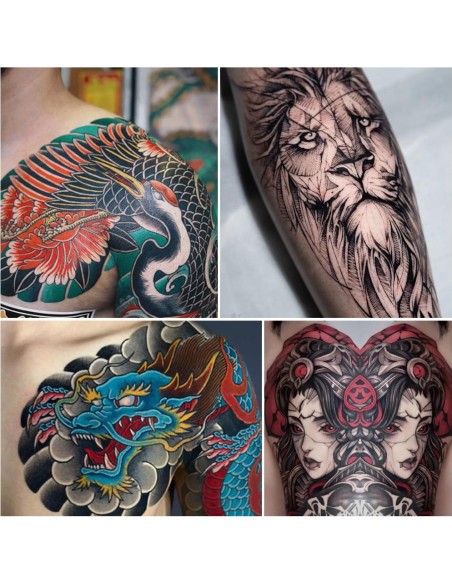 Kit de Tatuaje Inalámbrico Solong 1500mAH con Estuche Kit de Tatuaje Inalámbrico Solong 1500mAH con Estuche