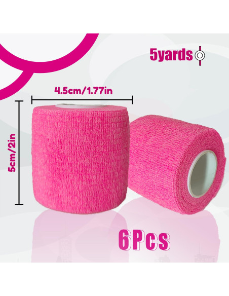 200 Fundas de Tatuaje Anghie + 6 Cintas de Agarre Rosa 200 Fundas de Tatuaje Anghie + 6 Cintas de Agarre Rosa