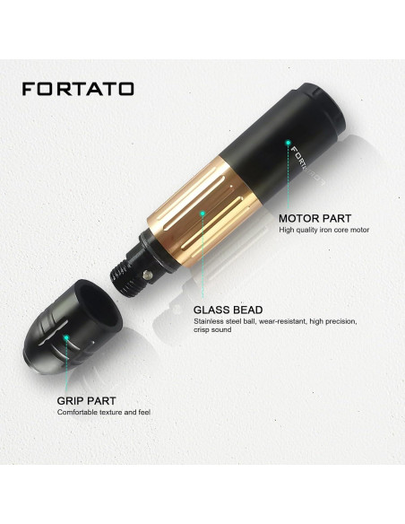 Máquina de Tatuaje FORTATO Profesional 3.5mm 6200RPM Bajo Ruido Máquina de Tatuaje FORTATO Profesional 3.5mm 6200RPM Bajo Ruido