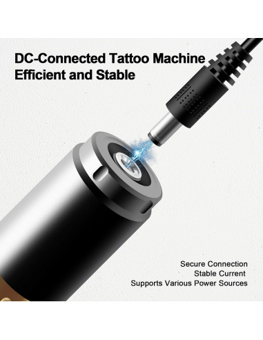 Máquina de Tatuaje FORTATO Profesional 3.5mm 6200RPM Bajo Ruido