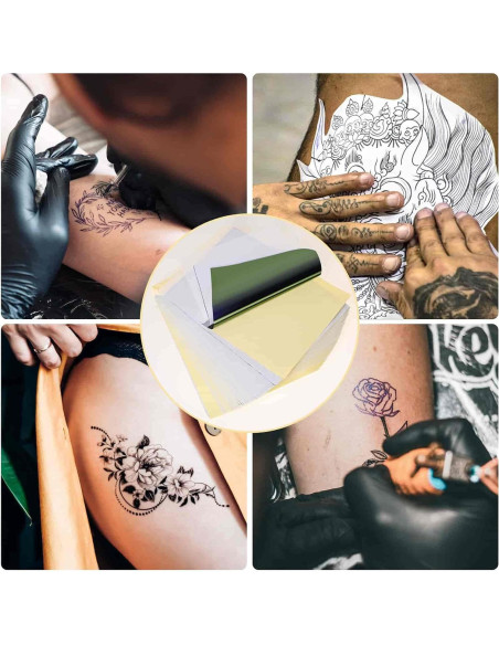 Papel de Transferencia para Tatuajes Acejoz A4 120 Hojas Papel de Transferencia para Tatuajes Acejoz A4 120 Hojas