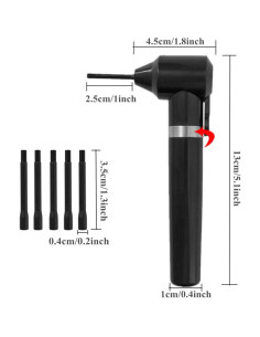 Mezclador de Tinta Yuelong con 100 Palitos de Mezcla 2