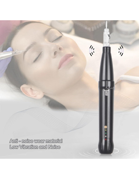 Kit Máquina Tatuaje Cejas Ybeauty Micropigmentación 15 Agujas Kit Máquina Tatuaje Cejas Ybeauty Micropigmentación 15 Agujas