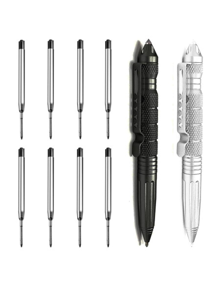 Bolígrafo Táctico Origin-Joy 2 Piezas Acero Tungsteno EDC Bolígrafo Táctico Origin-Joy 2 Piezas Acero Tungsteno EDC