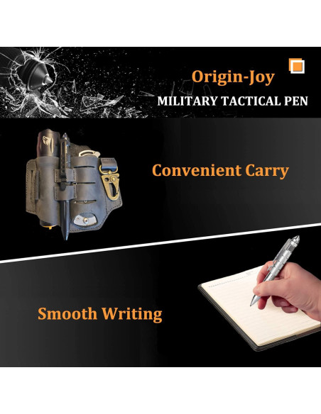 Bolígrafo Táctico Origin-Joy 2 Piezas Acero Tungsteno EDC Bolígrafo Táctico Origin-Joy 2 Piezas Acero Tungsteno EDC