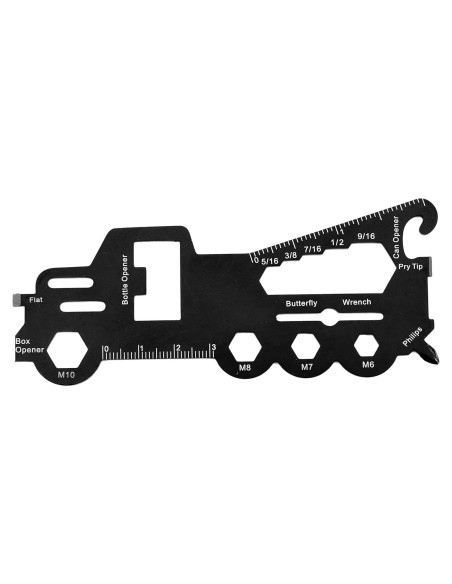 Tarjeta Multi-Herramienta SILVERHERO Grulla Acero Inoxidable Tarjeta Multi-Herramienta SILVERHERO Grulla Acero Inoxidable