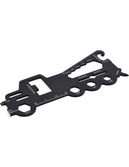 Tarjeta Multi-Herramienta SILVERHERO Grulla Acero Inoxidable Tarjeta Multi-Herramienta SILVERHERO Grulla Acero Inoxidable