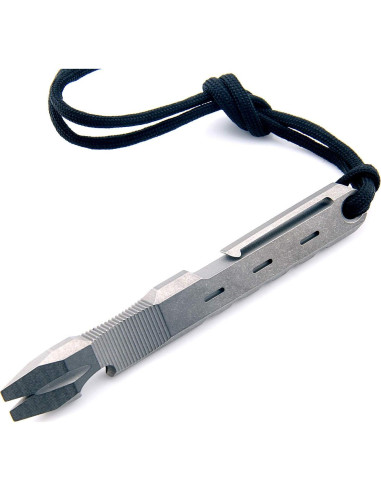 Barra de Palanca Titanio Hamans 120mm Multifuncional Gris