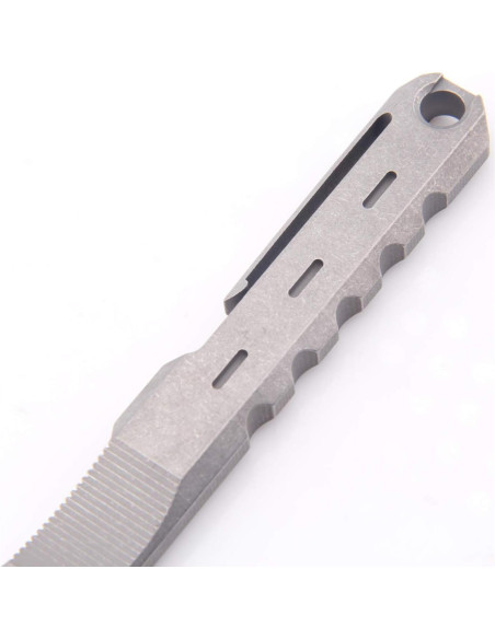 Barra de Palanca Titanio Hamans 120mm Multifuncional Gris Barra de Palanca Titanio Hamans 120mm Multifuncional Gris