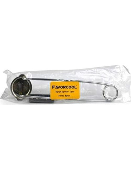 Encendedor de Pedernal FavorCOOL para Soldadura y Camping Encendedor de Pedernal FavorCOOL para Soldadura y Camping