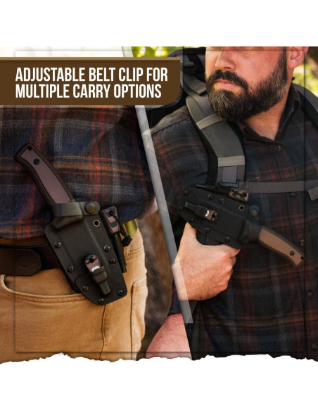 Cuchillo de Caza Holtzman's Gorilla 23.36 cm con Funda Kydex Cuchillo de Caza Holtzman's Gorilla 23.36 cm con Funda Kydex