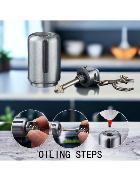 Encendedor de Llavero HOCERAA Recargable a Prueba de Agua Encendedor de Llavero HOCERAA Recargable a Prueba de Agua