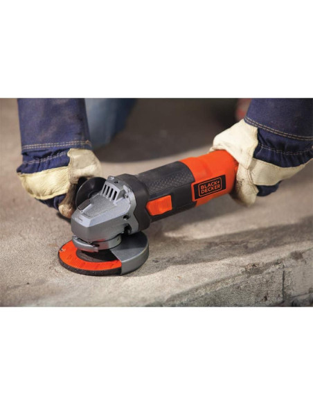 Amoladora Angular BLACK+DECKER BDEG400 4.5" 800W 10000 RPM Amoladora Angular BLACK+DECKER BDEG400 4.5" 800W 10000 RPM