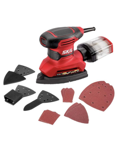 Lijadora Detallada SKIL SR232301 4 en 1 con Accesorios